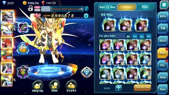 MÃ : #TTS5069 -SV1002 - MEW GIÁP BC UNVOA QVLD BC CẶP LATI BC HOOH WHITE V4