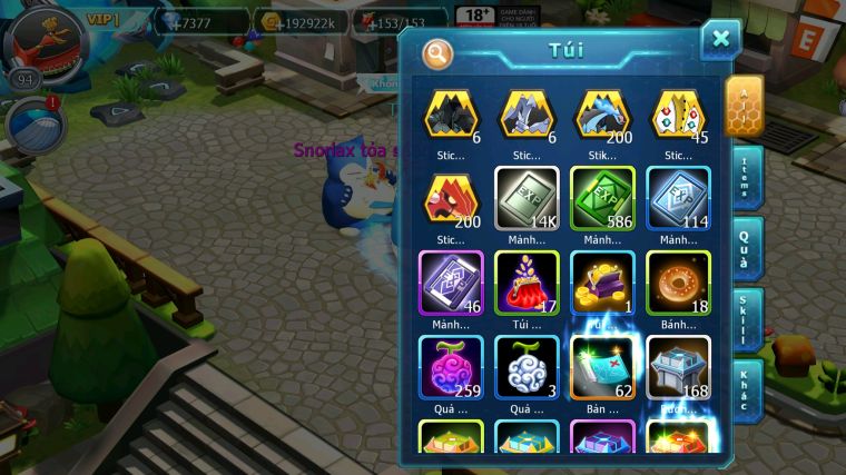 MÃ : #TTS5068 - SV 1763 - HOOH BÁ CHỦ UNVOA CẶP LATI BC GOODRA GROUDON