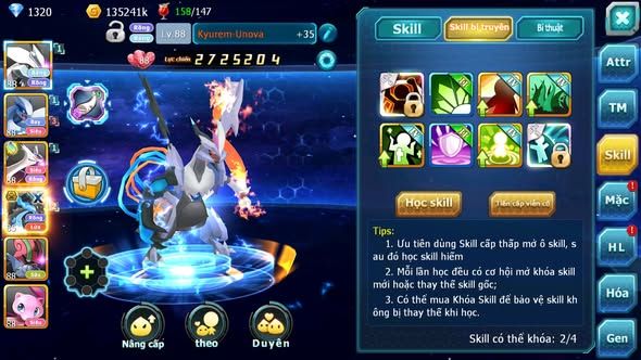 MÃ : #TTS5075 - SV 1762 - V3 - UNVOA LUGIA LATI MEGA CHAR BÁ CHỦ