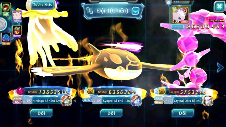 MÃ : #TTS5073 - SV 1735 - TOP 24 - V12 - 1K3 SÁCH - NIHILEGO DYNAMAX KYOGRE RẮN BĂNG QVLD BC QUÁ NGON