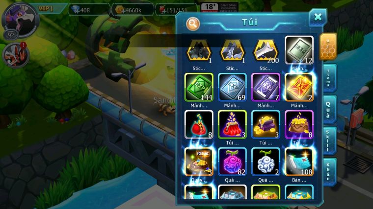 MÃ : #TTS5072 - SV 1586 - DRAK HOOH PALKIA PR DIGAL MES RAIKOU LUGIA LATI