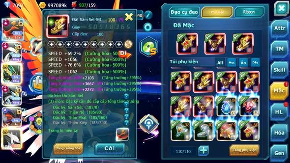 MÃ : #TTS5071 - SV45 - TOP 5-6 - V15 - HOOH WB YVETAL CH DYNAMAX RAYQUAZA BC SÁNG THẾ BÁ CHỦ CẶP LATI BC