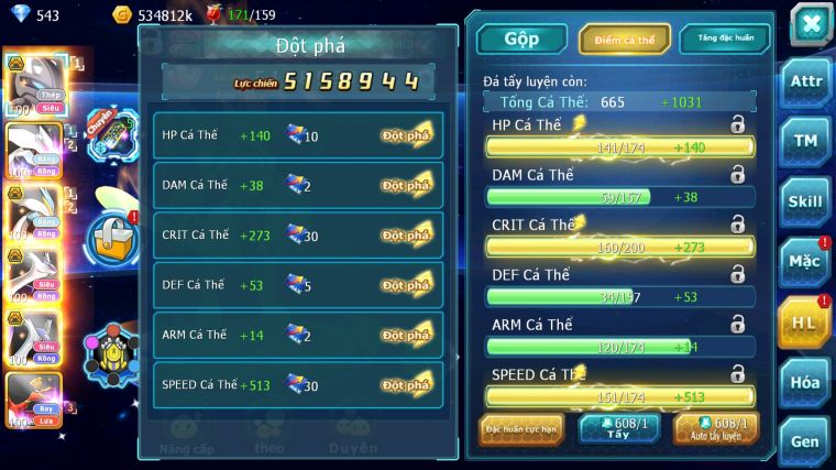 MÃ : #TTS5078 - SV 1188 - MEW GIÁP BC UNVOA WHITE BC CẶP LATI BC HOOH QVLD BC V10