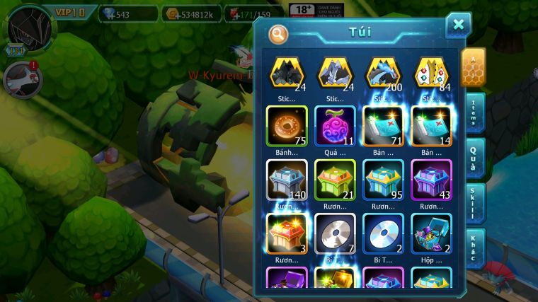 MÃ : #TTS5078 - SV 1188 - MEW GIÁP BC UNVOA WHITE BC CẶP LATI BC HOOH QVLD BC V10