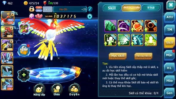 MÃ : #TTS5081 - SV 1837 - V7 - TOP 19 - HOOH GROUDON RAIKOU SUICUN AMDLO