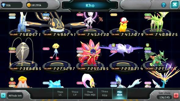 MÃ : #TTS5085 - SV 66 - TOP 15 - DIANCIE CH DYNAMAX HOOH DYNAMAX WHITE DYNAMAX YVETAL BC UNVOA BLACK BC NHIỀU PET BÁ CHỦ NGON LÀNH