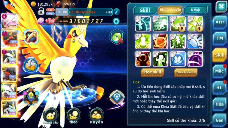 MÃ : #TTS5085 - SV 66 - TOP 15 - DIANCIE CH DYNAMAX HOOH DYNAMAX WHITE DYNAMAX YVETAL BC UNVOA BLACK BC NHIỀU PET BÁ CHỦ NGON LÀNH