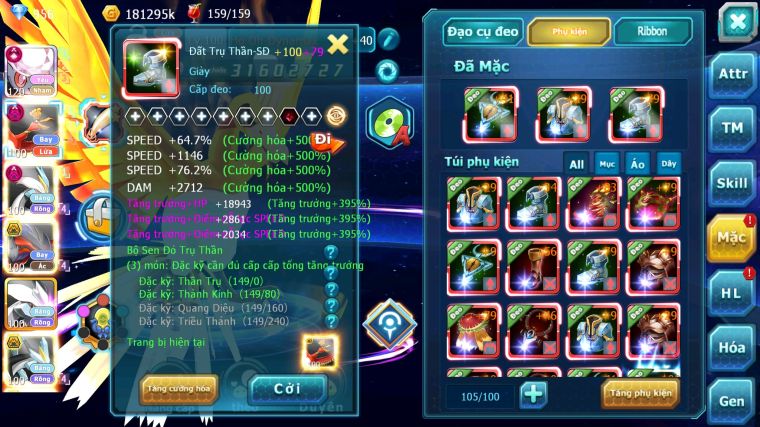 MÃ : #TTS5085 - SV 66 - TOP 15 - DIANCIE CH DYNAMAX HOOH DYNAMAX WHITE DYNAMAX YVETAL BC UNVOA BLACK BC NHIỀU PET BÁ CHỦ NGON LÀNH