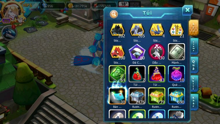 MÃ : #TTS5085 - SV 66 - TOP 15 - DIANCIE CH DYNAMAX HOOH DYNAMAX WHITE DYNAMAX YVETAL BC UNVOA BLACK BC NHIỀU PET BÁ CHỦ NGON LÀNH