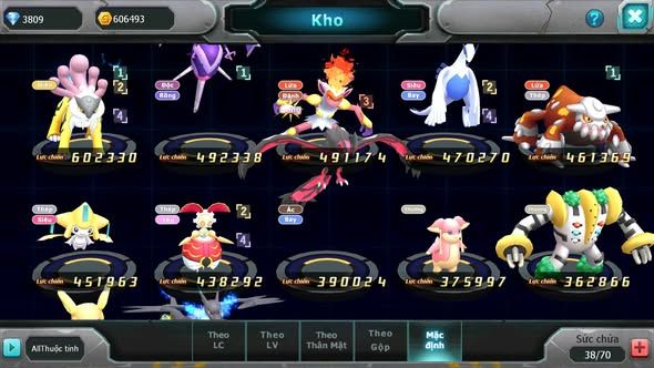 MÃ : #TTS5084 - SV 1714 - RAIKOU NAGANADEL LUGIA HENTRAN