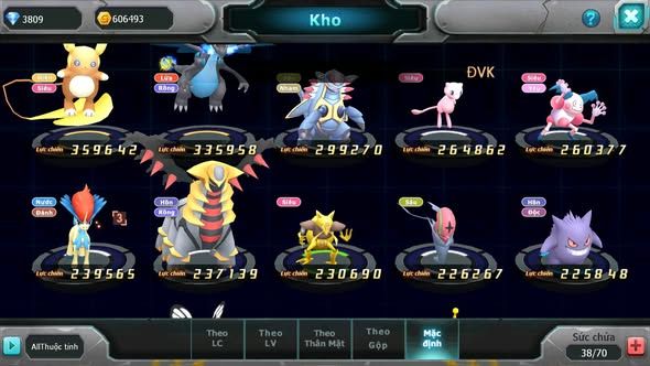 MÃ : #TTS5084 - SV 1714 - RAIKOU NAGANADEL LUGIA HENTRAN