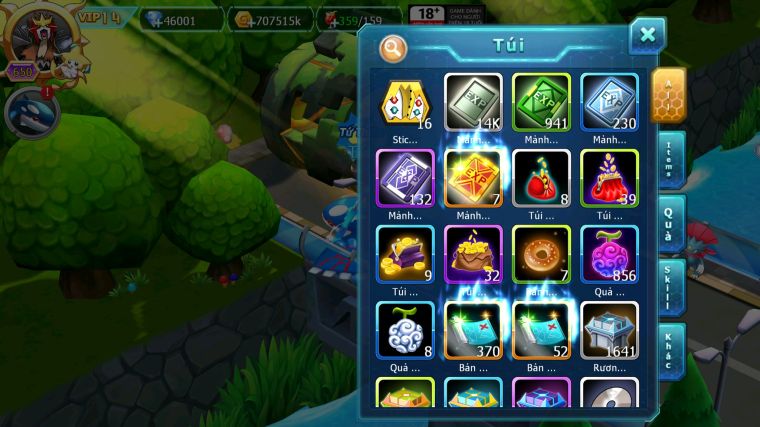 MÃ : #TTS5096 - SV 538- TOP11 - 46K KC - 3K5 SÁCH - V14 - HOOH DYNAMXA HOOPA BÁ CHỦ RAYQUAZA BC LUGIA CỘNG HƯỞNG UNVOA WB BC NHIỀU PET BÁ CHỦ