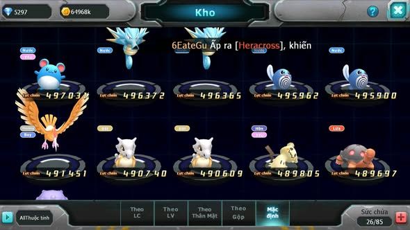 MÃ : #TTS5102 - SV 1434 - QVBC UNVOA MEGA CHAR BÁ CHỦ