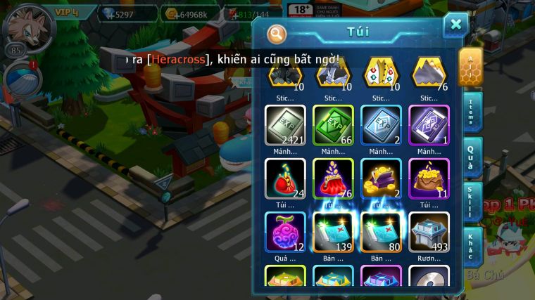 MÃ : #TTS5102 - SV 1434 - QVBC UNVOA MEGA CHAR BÁ CHỦ