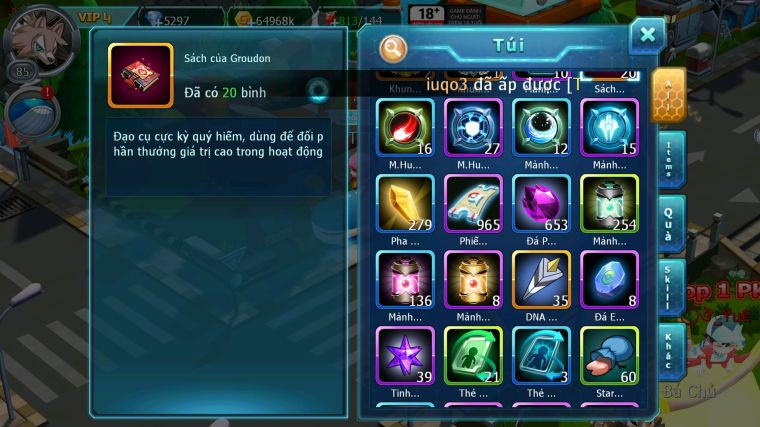 MÃ : #TTS5102 - SV 1434 - QVBC UNVOA MEGA CHAR BÁ CHỦ