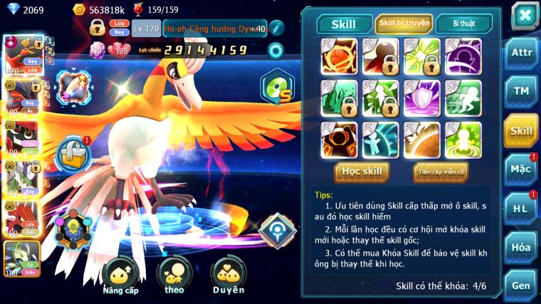 MÃ : #TTS5114 - SV 1516 - TOP 36 - V12 - HOOH CH DYNAMAX YVETAL BC TAPU BULU BC THẦN GIÓ BC QVLD BC NHIỀU PET HT