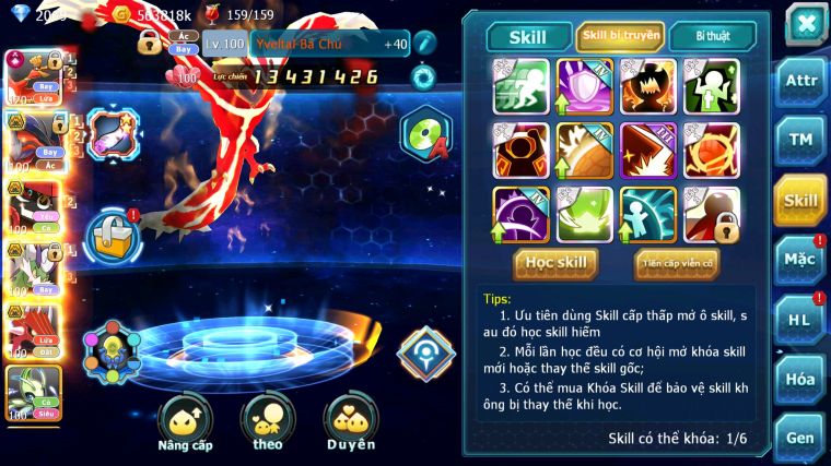 MÃ : #TTS5114 - SV 1516 - TOP 36 - V12 - HOOH CH DYNAMAX YVETAL BC TAPU BULU BC THẦN GIÓ BC QVLD BC NHIỀU PET HT