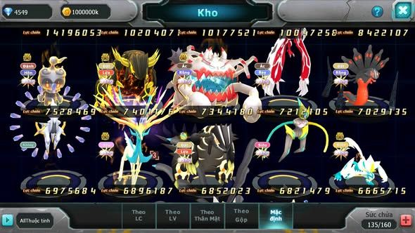 MÃ : #TTS5120 - SV 243 - TOP 42 - V14 - RAYQUAZA BC HOOH BC UNVOA WB BC DIANCIE BC PALKIA BC Z100 BC