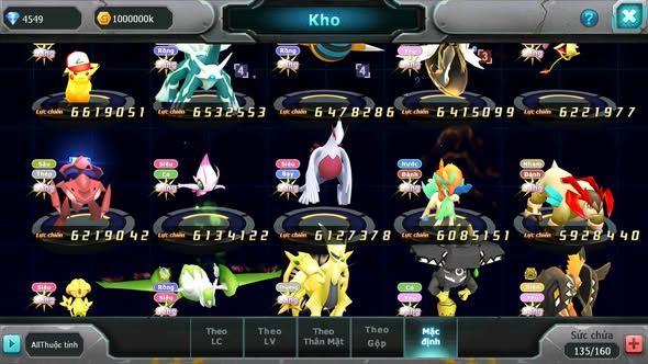 MÃ : #TTS5120 - SV 243 - TOP 42 - V14 - RAYQUAZA BC HOOH BC UNVOA WB BC DIANCIE BC PALKIA BC Z100 BC