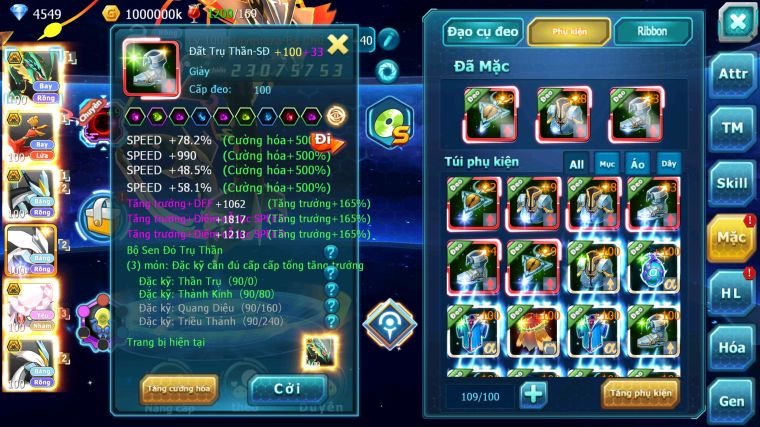 MÃ : #TTS5120 - SV 243 - TOP 42 - V14 - RAYQUAZA BC HOOH BC UNVOA WB BC DIANCIE BC PALKIA BC Z100 BC