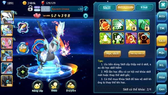 MÃ : #TTS5117 - SV 1548 - V4 - UNOVA THẦN ĐIỆN MES