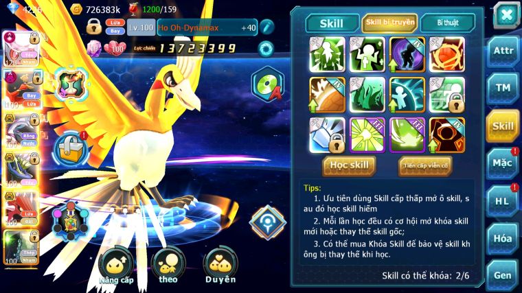 MÃ : #TTS5121 - SV 1162 - V13 - TOP 36 - DIANCIE CỘNG HƯỞNG DYNAMAX HOOH DYNAMAX HOOH DYNAMAX PALKIA BÁ CHỦ XERM BC QVLD BC NHIỀU PET HUYỀN THOẠI