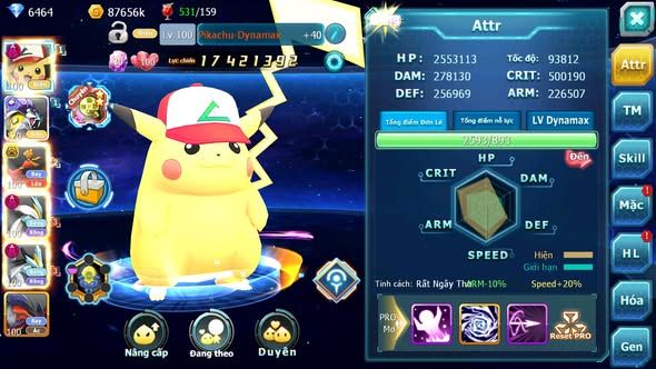 MÃ : #TTS5126 - SV 1393 - V12 - PIKACHU DYNAMAX RAIKOU CỘNG HƯỞNG HOOH BC WB DYNAMAX NHIỀU PET HUYỀN THOẠI