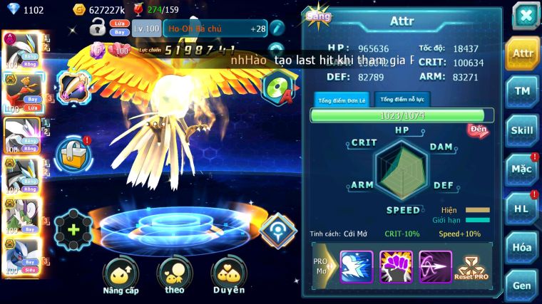 MÃ : #TTS5140 - SV 1420 - V12 - WHTE DYNAMAX HOOH BC UNVOA BLACK BC THẦN GIÓ BC LUGIA BC CẶP LATI BC NHIỀU PET HT