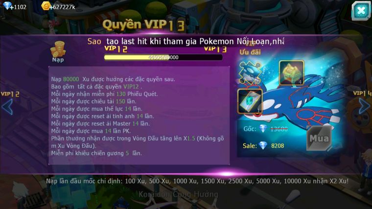 MÃ : #TTS5140 - SV 1420 - V12 - WHTE DYNAMAX HOOH BC UNVOA BLACK BC THẦN GIÓ BC LUGIA BC CẶP LATI BC NHIỀU PET HT