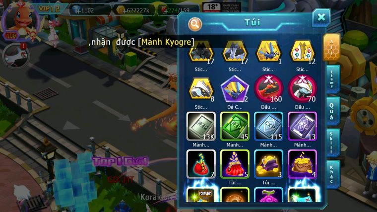 MÃ : #TTS5140 - SV 1420 - V12 - WHTE DYNAMAX HOOH BC UNVOA BLACK BC THẦN GIÓ BC LUGIA BC CẶP LATI BC NHIỀU PET HT