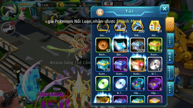 MÃ : #TTS5139 - SV 1188 - MEW GIÁP BC WHITE BC UNVOA CẶP LATI BC NHIỀU PET HT