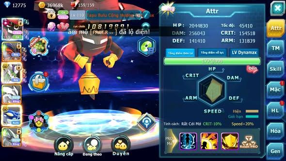 MÃ : #TTS5137 - SV 1719 V12- TOP32 - TAPU BULU CỘNG HƯỞNG YVETAL THẦN GIÓ BC UNVOA BUILD CỰC HAY