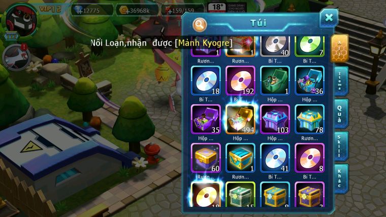 MÃ : #TTS5137 - SV 1719 V12- TOP32 - TAPU BULU CỘNG HƯỞNG YVETAL THẦN GIÓ BC UNVOA BUILD CỰC HAY