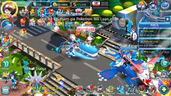 MÃ : #TTS5136 - SV 1401 - V4  - UNVOA CẶP LATI BÁ CHỦ LUGIA ZEVIL GROUDON MEW GIÁP NHIỀU PET HT