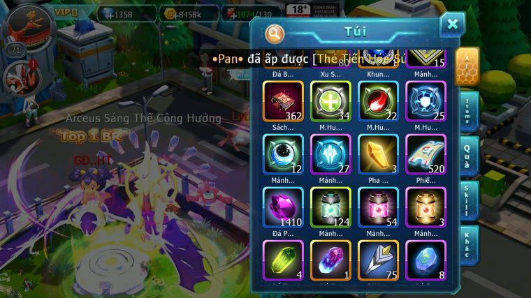 MÃ : #TTS5135 - SV1527 - HOOH LUGIA GROUDON ARC NHAM UNVOA