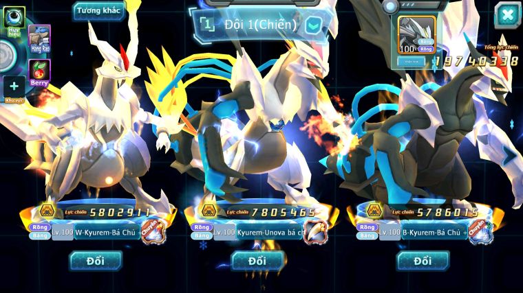 MÃ : #TTS5144 - SV 1727 -TOP42 - V14 - UNVOA BÁ CHỦ WB BÁ CHỦ HOOH DYNAMAX RAYQUAZA MEW GIÁP BC NHIEEUF PET HT