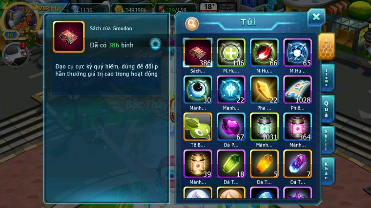 MÃ : #TTS5144 - SV 1727 -TOP42 - V14 - UNVOA BÁ CHỦ WB BÁ CHỦ HOOH DYNAMAX RAYQUAZA MEW GIÁP BC NHIEEUF PET HT