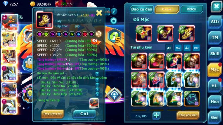 MÃ : #TTS5154 - SV 986 - TOP4 - V17 - HOOH CH DYNAMAX CẶP KIẾM KHIÊN BÁ CHỦ UNVOA BÁ CHỦ WB DYNAMAX YVETAL CỘNG HƯỞNG NHIỀU PET HT