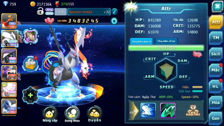 MÃ : #TTS5160 - SV 1601 - V5 - HOOH UNVOA TAPU FINI DRAK HOOH DIANCIE RAY CỰC NHIỀU PET