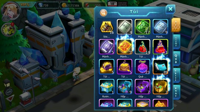 MÃ : #TTS5160 - SV 1601 - V5 - HOOH UNVOA TAPU FINI DRAK HOOH DIANCIE RAY CỰC NHIỀU PET