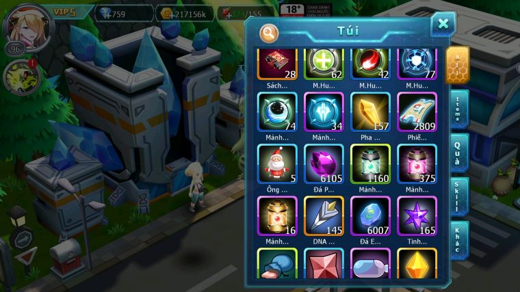 MÃ : #TTS5160 - SV 1601 - V5 - HOOH UNVOA TAPU FINI DRAK HOOH DIANCIE RAY CỰC NHIỀU PET