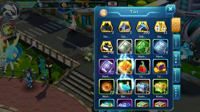 MÃ : #TTS5157 - SV1778 - UNVOA QVLD BC TAPU BULU JIRACHI TAPU FINI