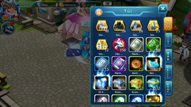 MÃ : #TTS5164 - SV 980 - V13 - TOP 27 - 813 SÁCH - HOOH CỘNG HƯỞNG DYNAMAX DIANCIE DYNAMAX UNVOA WB BC NHIỀU PET BC