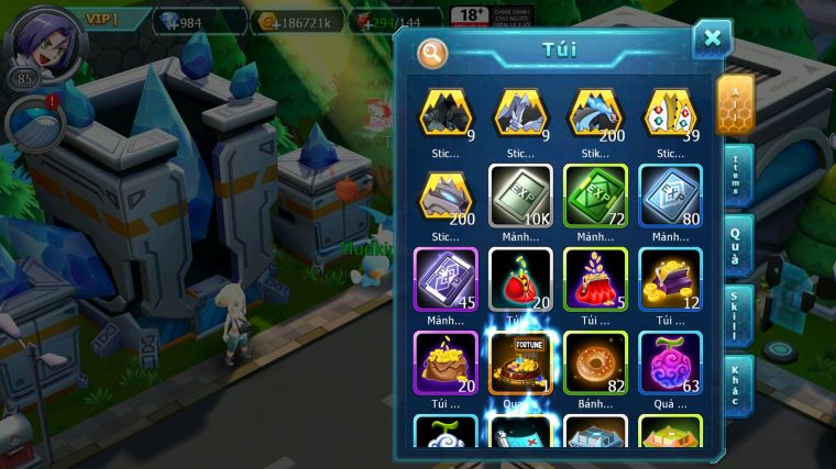 MÃ : #TTS5161 - SV 1749 - UNVOA CẶP LATI BÁ CHỦ MEW GIÁP LUGIA GÔDRA