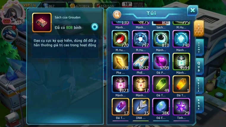 MÃ : #TTS5170 - SV 1117 - TOP 16 - 800 SÁCH - V14 - HOOH CỘNG HƯỞNG DYNAMAX RAYQUAZA DYNAMAX DIANCIE DYNAMAX UNVOA BÁ CHỦ WB BC NHIỀU PET HT