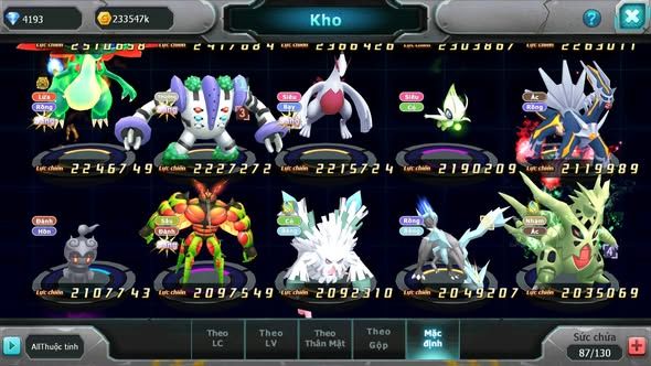 MÃ : #TTS5169 - SV 1337 - TOP51 - V12 - 3K5 SÁCH - DIANCIE DYNAMAX HOOH BC TAPU FINI BC XERM BC UNVOA WB BC NHIỀU PET HT