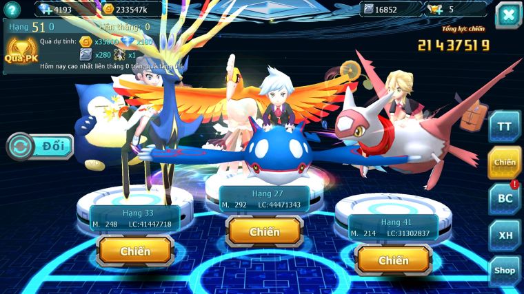 MÃ : #TTS5169 - SV 1337 - TOP51 - V12 - 3K5 SÁCH - DIANCIE DYNAMAX HOOH BC TAPU FINI BC XERM BC UNVOA WB BC NHIỀU PET HT