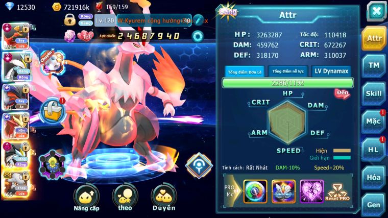 MÃ : #TTS5167 - SV 1339 - TOP 6 - V15 - 12K KC - HOOH CỘNG HƯỞNG DYNAMAX WHITE CỘNG HƯỞNG DYNAMAX YVETAL CỘNG HƯỞNG SƯ TỬ CỘNG HƯỞNG BLACK DYNAMAX