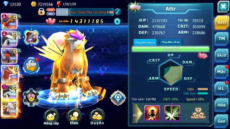 MÃ : #TTS5167 - SV 1339 - TOP 6 - V15 - 12K KC - HOOH CỘNG HƯỞNG DYNAMAX WHITE CỘNG HƯỞNG DYNAMAX YVETAL CỘNG HƯỞNG SƯ TỬ CỘNG HƯỞNG BLACK DYNAMAX