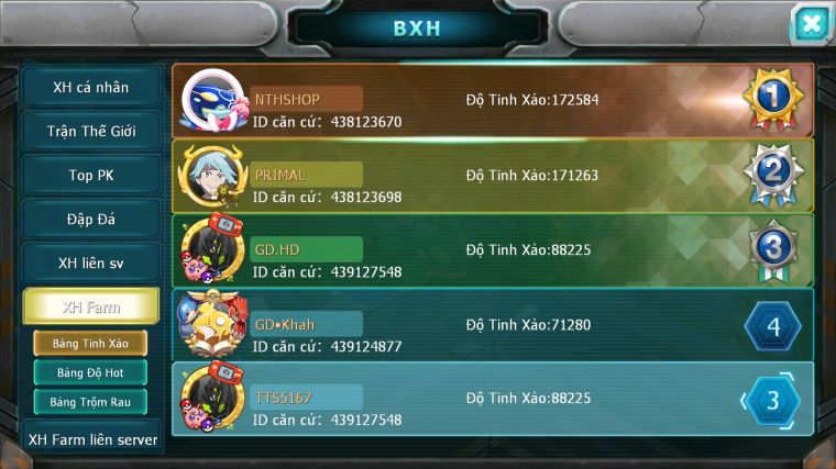 MÃ : #TTS5167 - SV 1339 - TOP 6 - V15 - 12K KC - HOOH CỘNG HƯỞNG DYNAMAX WHITE CỘNG HƯỞNG DYNAMAX YVETAL CỘNG HƯỞNG SƯ TỬ CỘNG HƯỞNG BLACK DYNAMAX